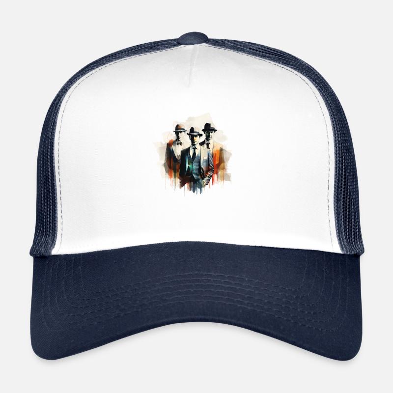Retro Messieurs Casquette trucker 