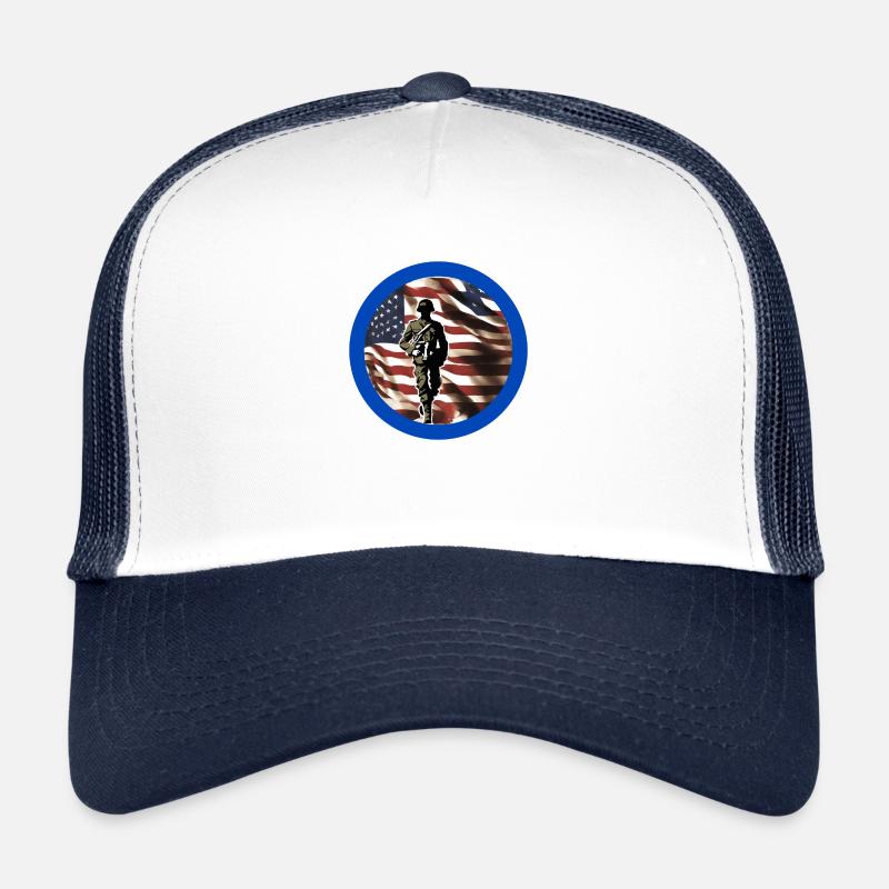 Vétérans,ancien combattant,armistice,us army,navy, Casquette trucker 