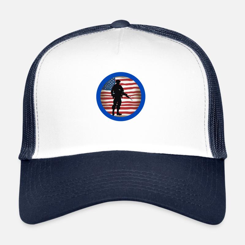 Vétérans,ancien combattant,armistice,us army,navy, Casquette trucker 