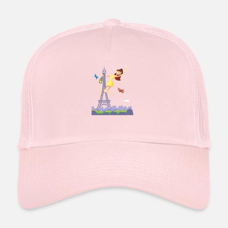 Parisienne Tour Eiffel Pole Dance Casquette trucker 