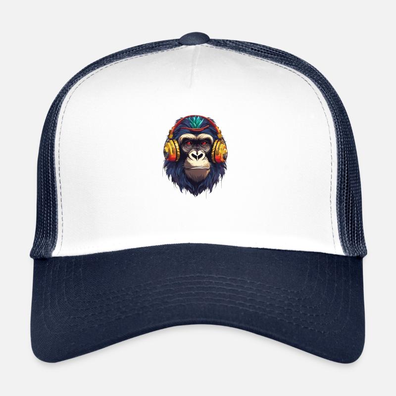 Mesmerizing Gorilla Trucker Cap