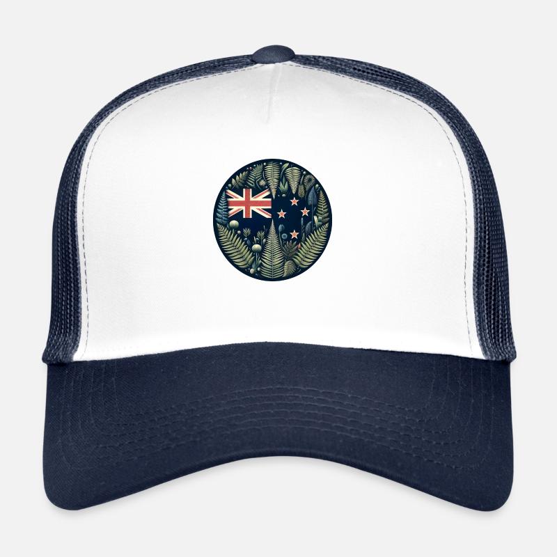 Neuseeland Aotearoa Kiwi 8 Trucker Cap