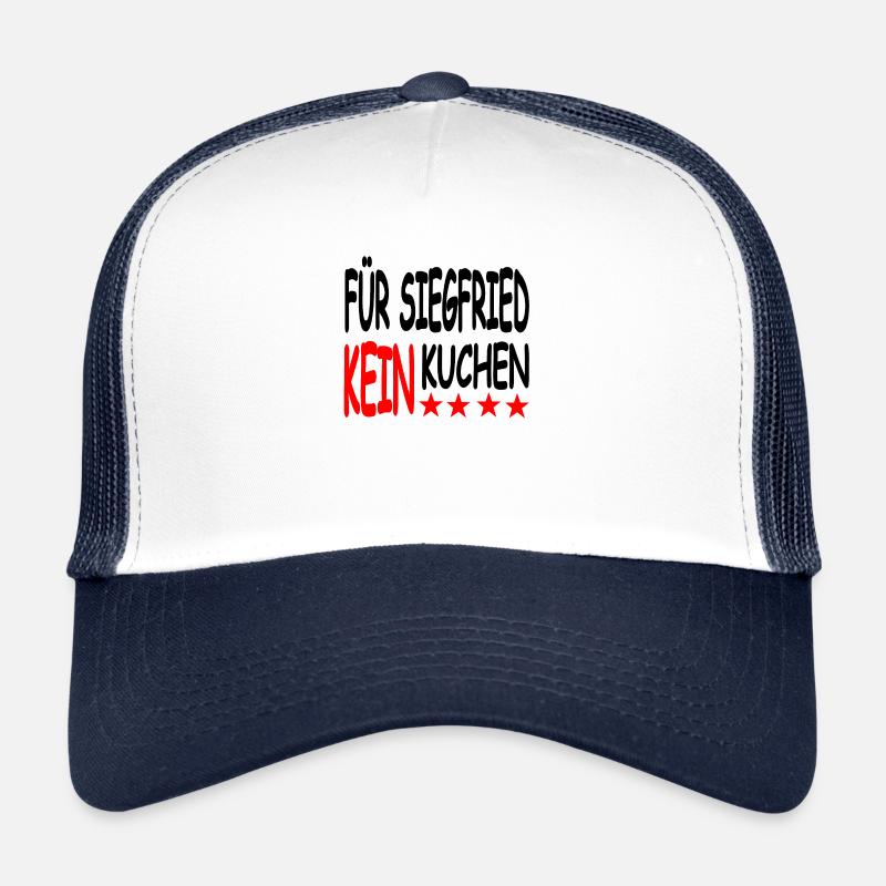 Kuchen - Trucker Cap - Weiß/Navy