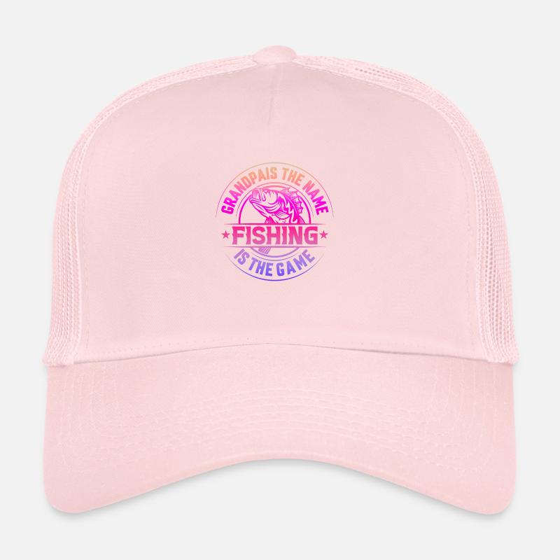 poisson, poisson, pêche, lac, mer, pêche, faune, exotique Casquette trucker 