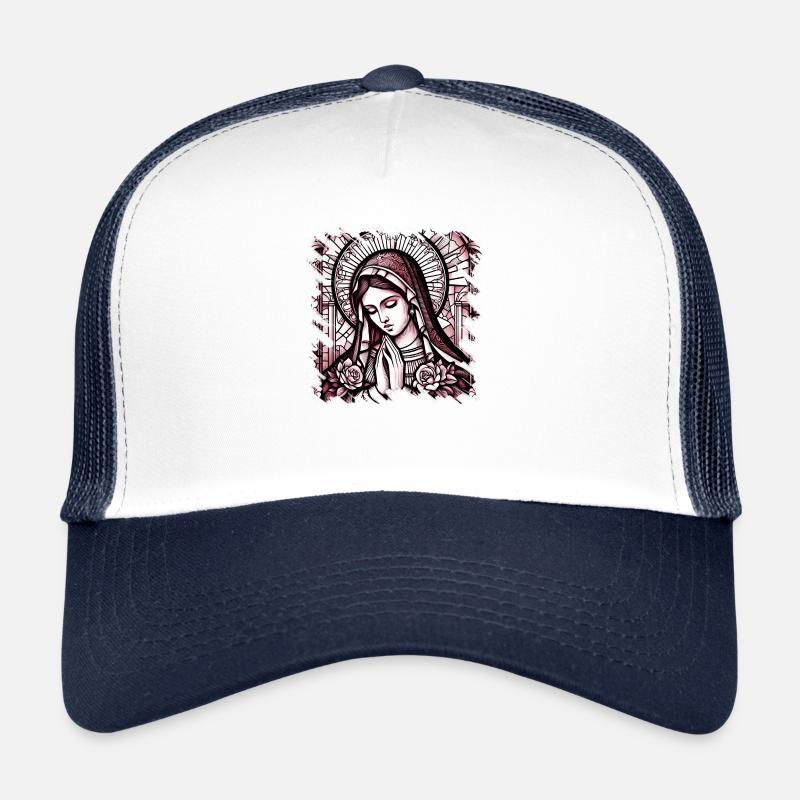 vierge marie jésus bible religion chrétienne chrétienne Casquette trucker 