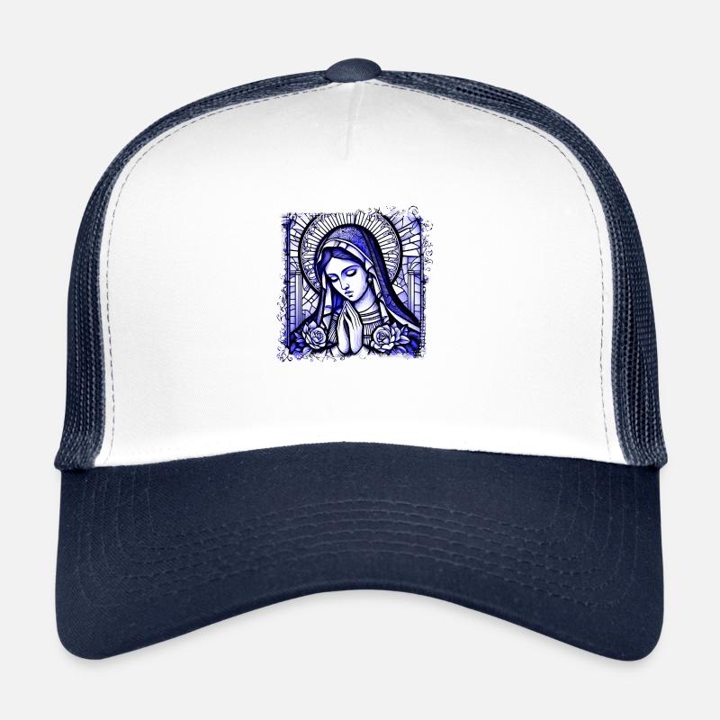 vierge marie jésus bible religion chrétienne chrétienne Casquette trucker 