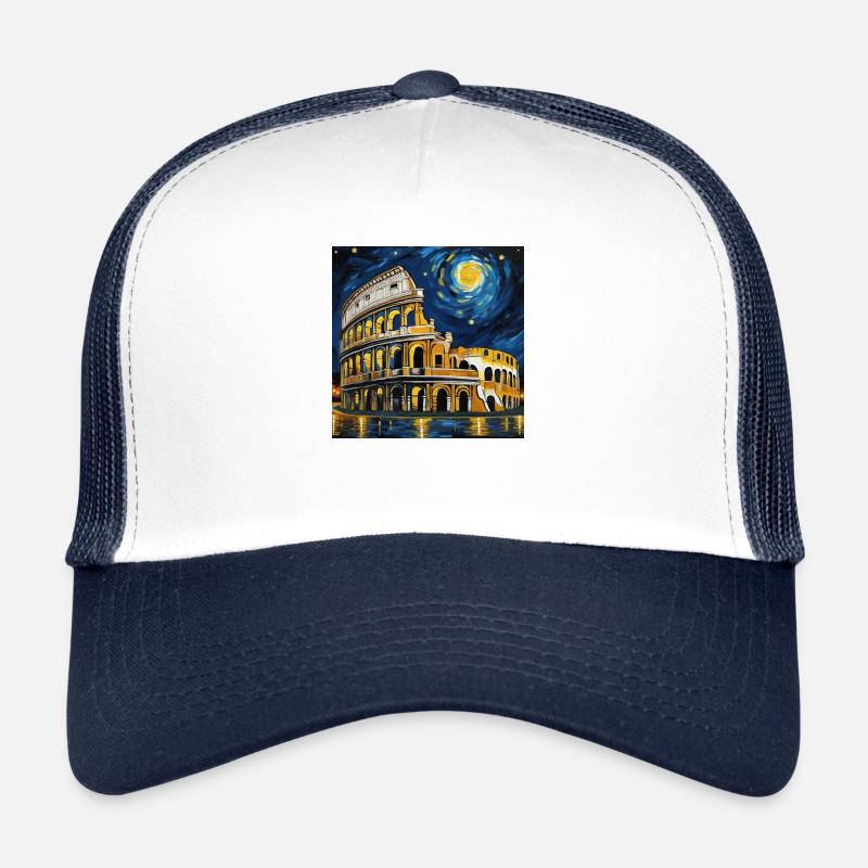 Van Gogh style Trucker Cap