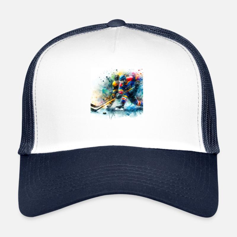 Ice Hockey Trucker Cap