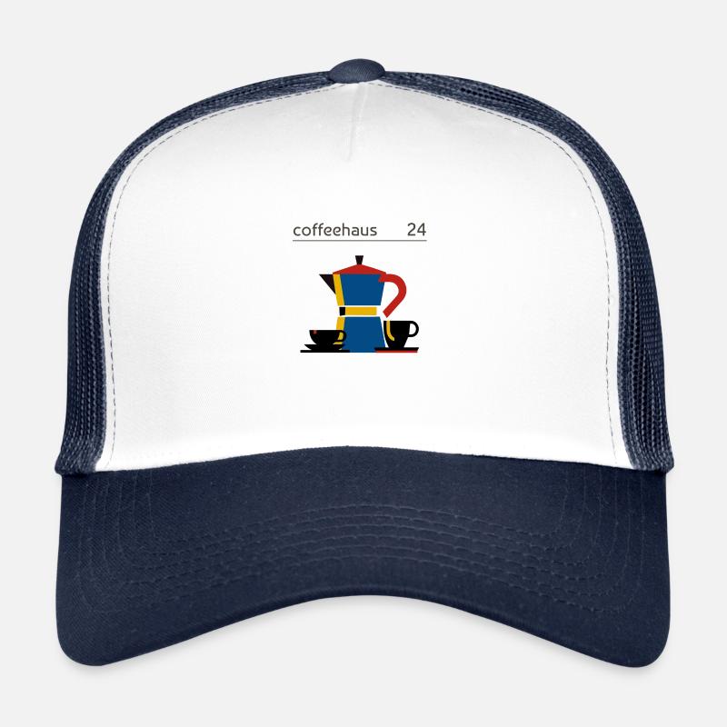 Bauhaus Minimalisme Design Bialetti Café Casquette trucker 