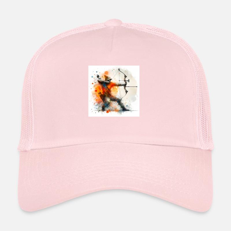 Watercolor archer Trucker Cap