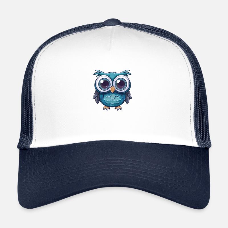 Cute Owl Kawaii Mascot Trucker Cap
