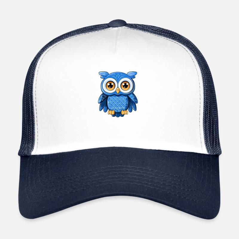 hibou mignon mascotte kawaii Casquette trucker 