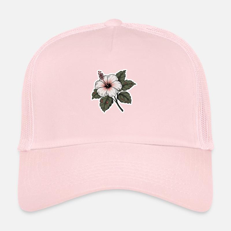 Hibiscus Trucker Cap