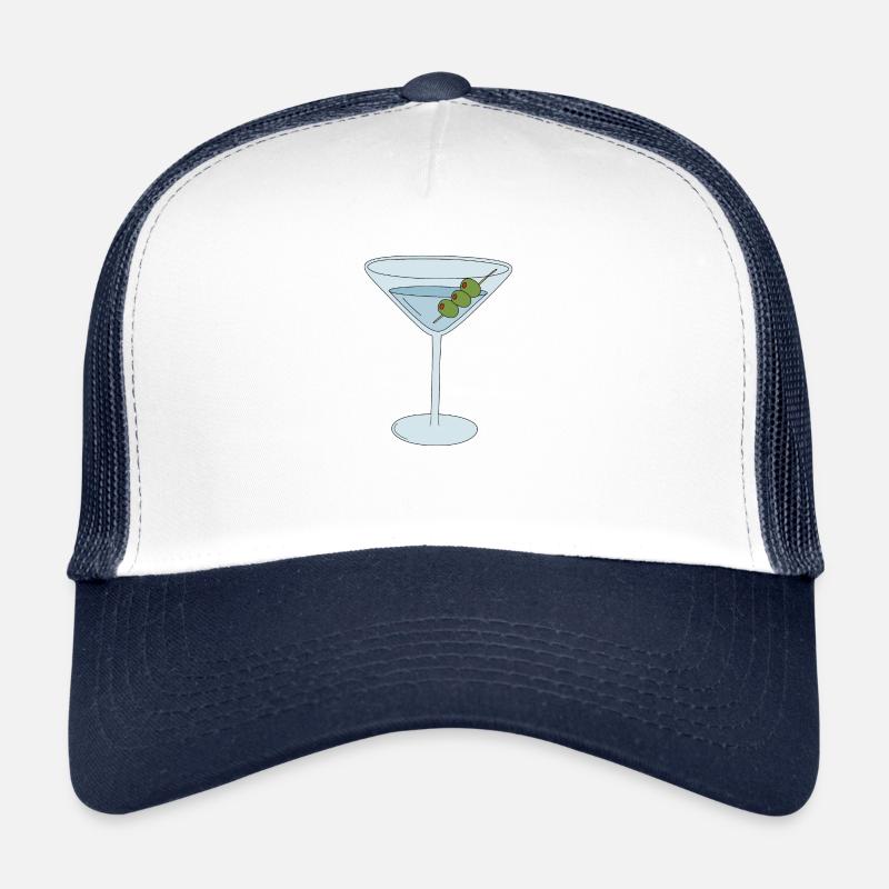 Martini aux olives Casquette trucker 