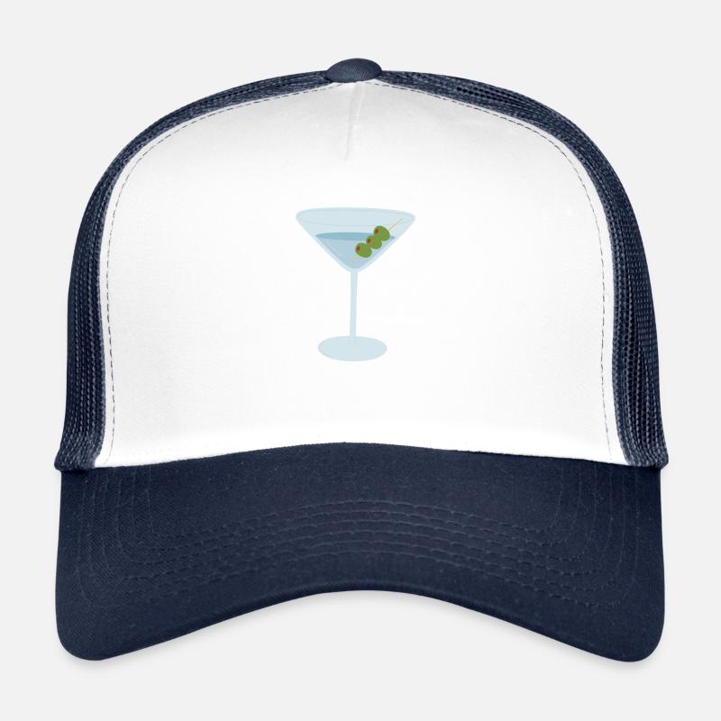 Martini aux olives Casquette trucker 