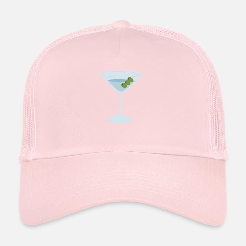 Martini mit Oliven Trucker Cap