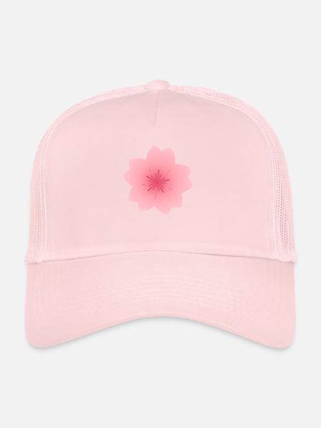 Sakura - Trucker Cap - pale pink - Front