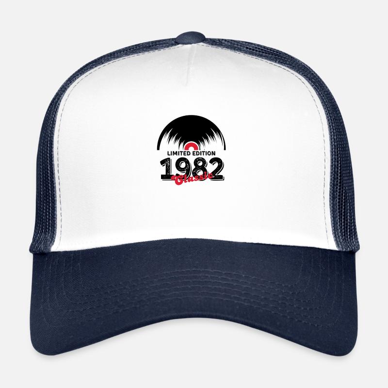 Limited edition 1982 Classic vinyle Casquette trucker 