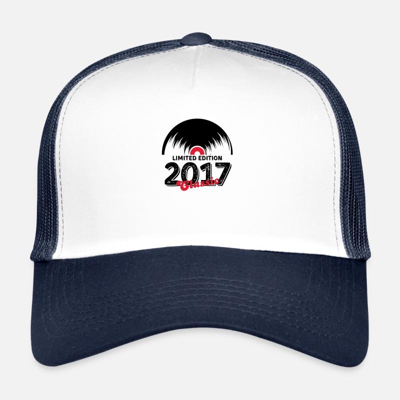 Limited edition 2017 Classic vinyle - Casquette trucker  - blanc/marine