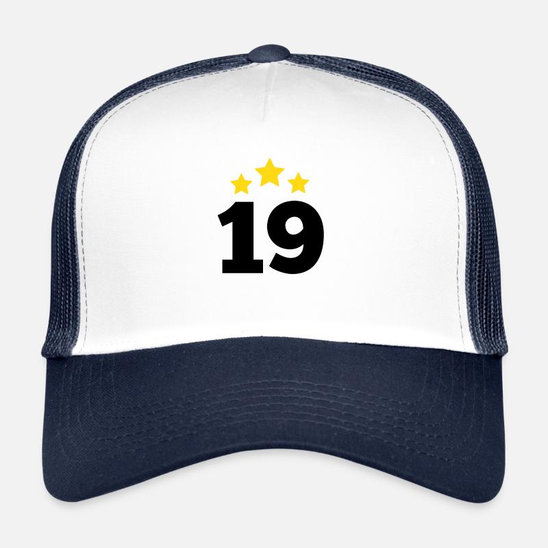 19 Year Old Star - 19th Anniversary Gift Trucker Cap