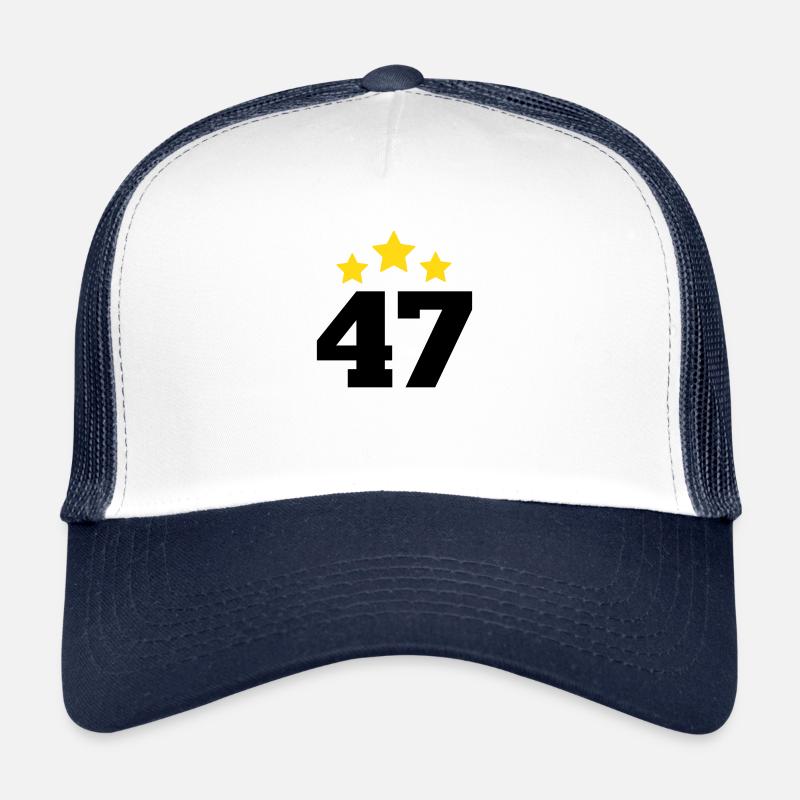 47 ans étoile - cadeau 47e anniversaire Casquette trucker 