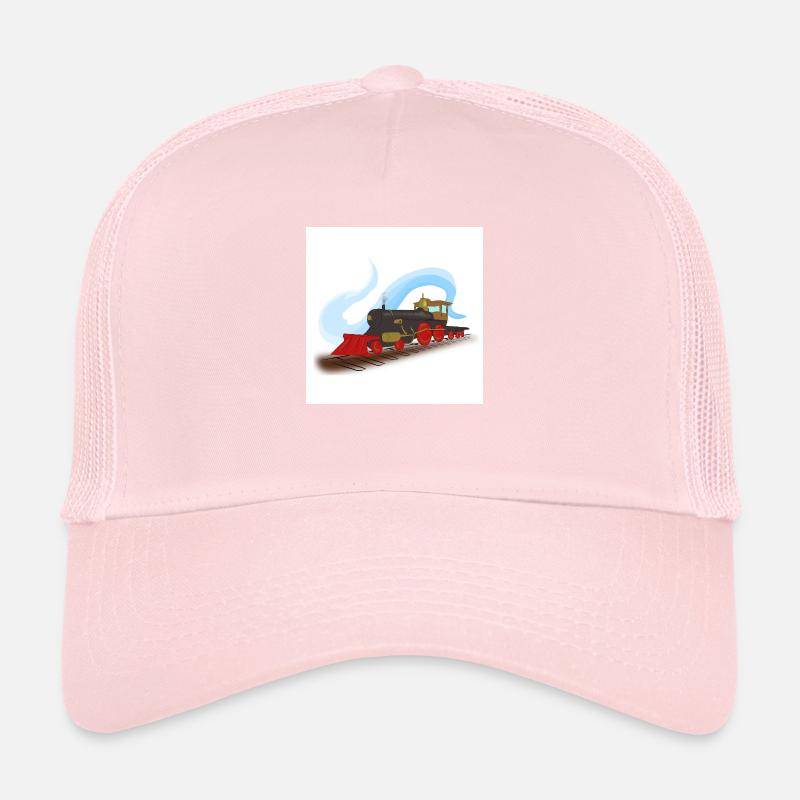 Locomotive à vapeur Casquette trucker 