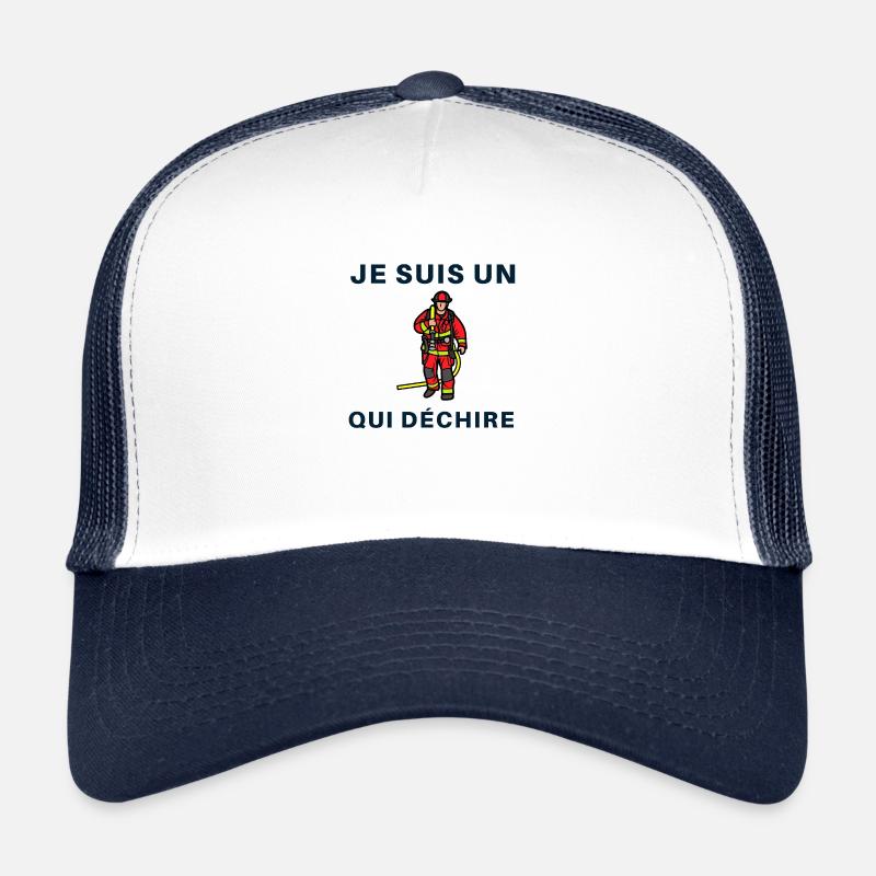 I'm a firefighter who rocks Trucker Cap