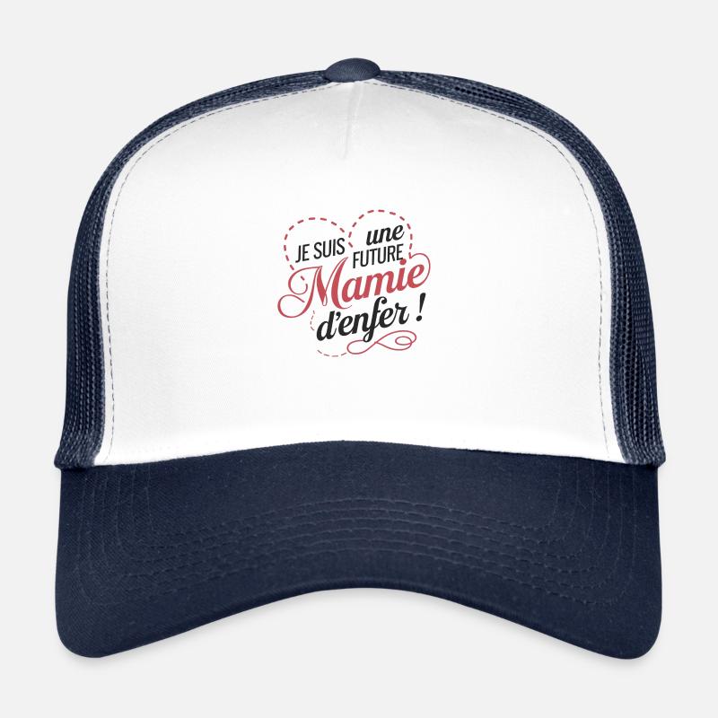 Je suis une Future Mamie d'enfer ! Casquette trucker 
