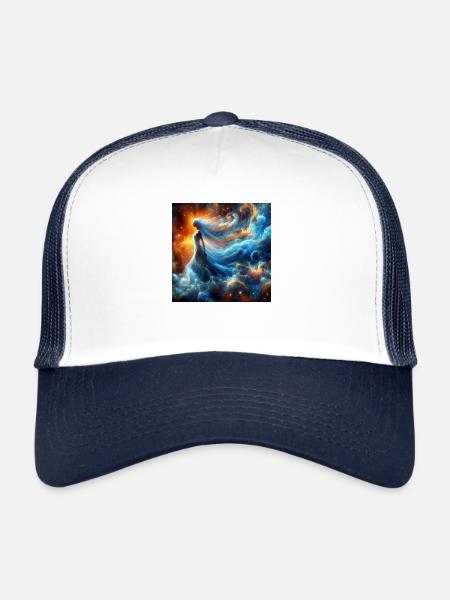 Divine Woman - Trucker Cap - white/navy - Front