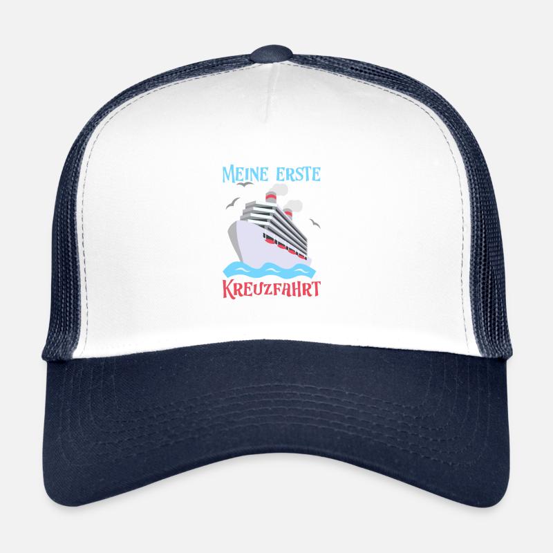 Meine erste Kreuzfahrt - Trucker Cap - Weiß/Navy