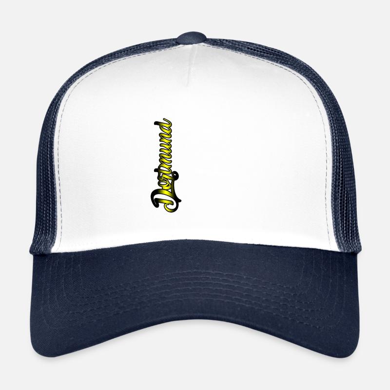 Dortmund - Trucker Cap - Weiß/Navy