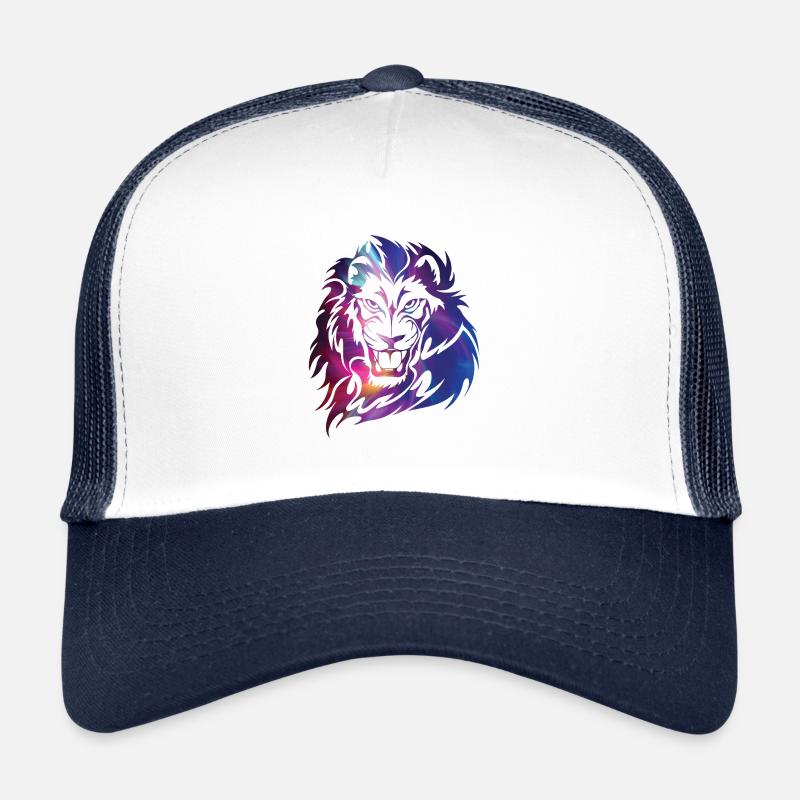 Fantasy lion face mane Trucker Cap