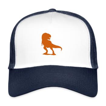 T-Rex - Trucker Cap - Weiß/Navy - Vorne