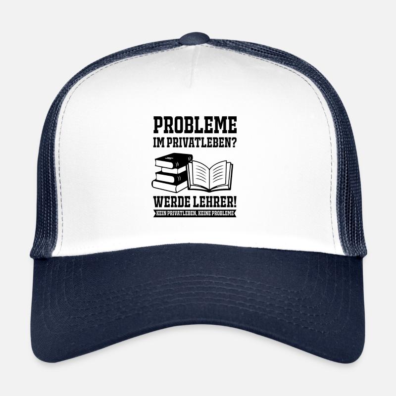 Chemise de l'enseignant · Devenez professeur · Cadeau Casquette trucker 