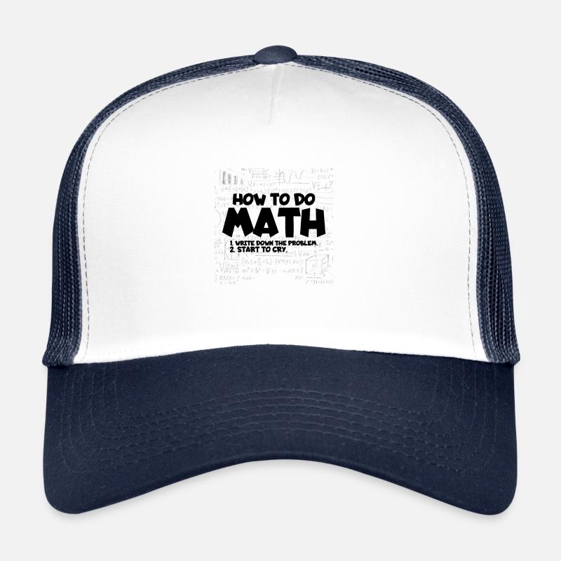 Maths Casquette trucker 