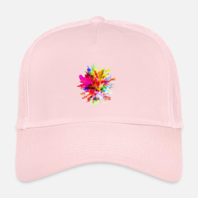 Watercolor stain Trucker Cap