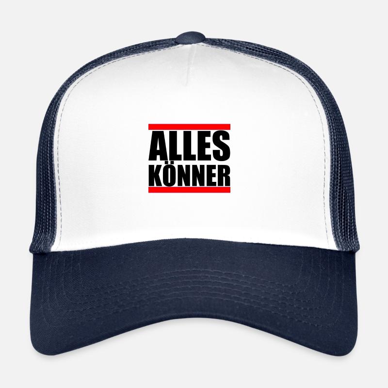 Alleskönner eingebildet arrogant überheblich Mann Trucker Cap