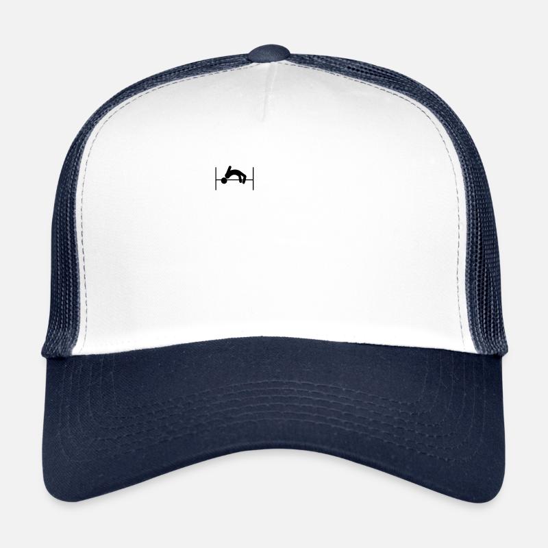 Hochsprung - Trucker Cap - Weiß/Navy