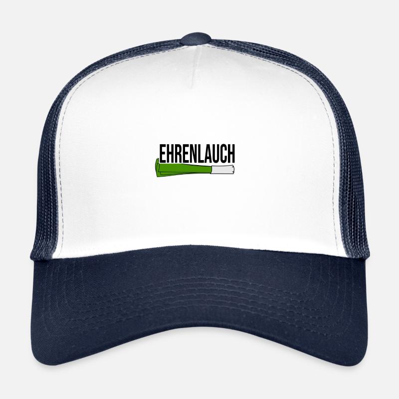 Lauch Spruch - Trucker Cap - Weiß/Navy