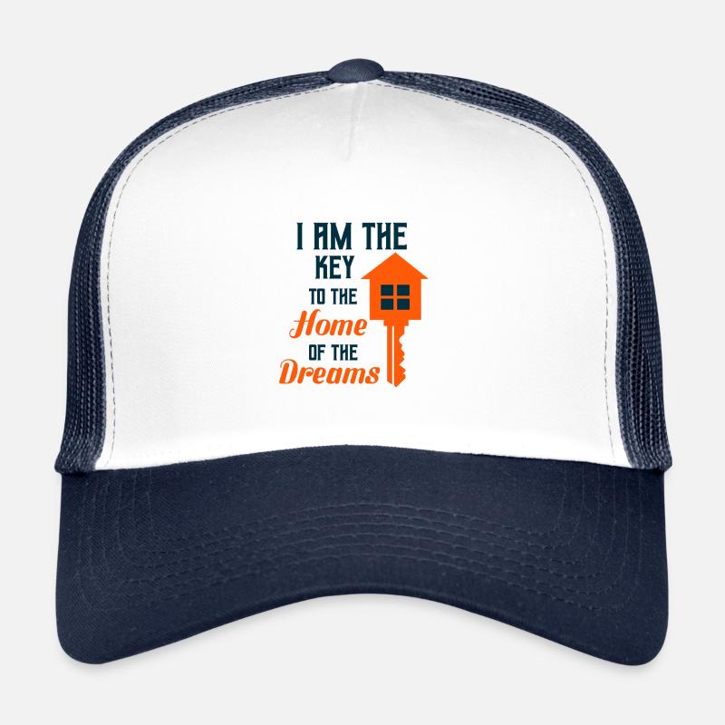 Cadeau immobilier Casquette trucker 