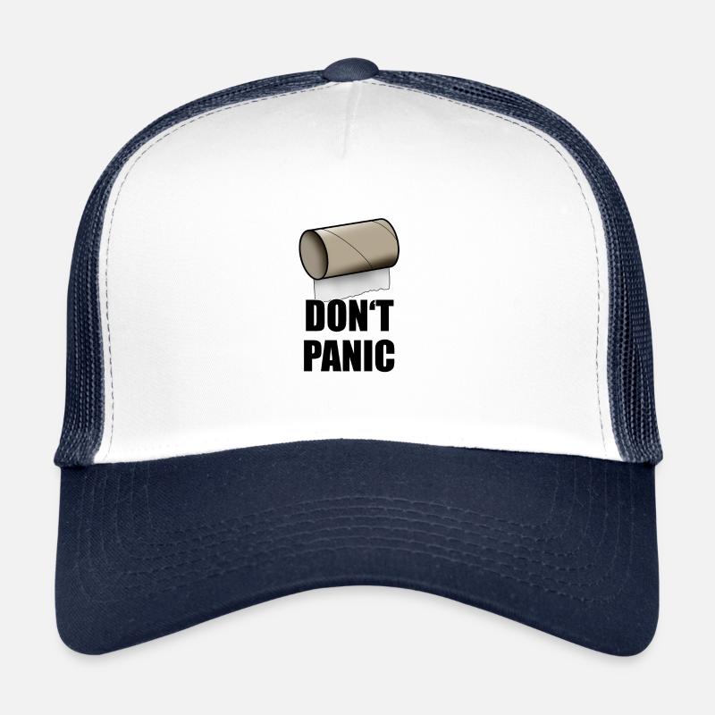 Dont Panic Toilettenpapierkrise Trucker Cap