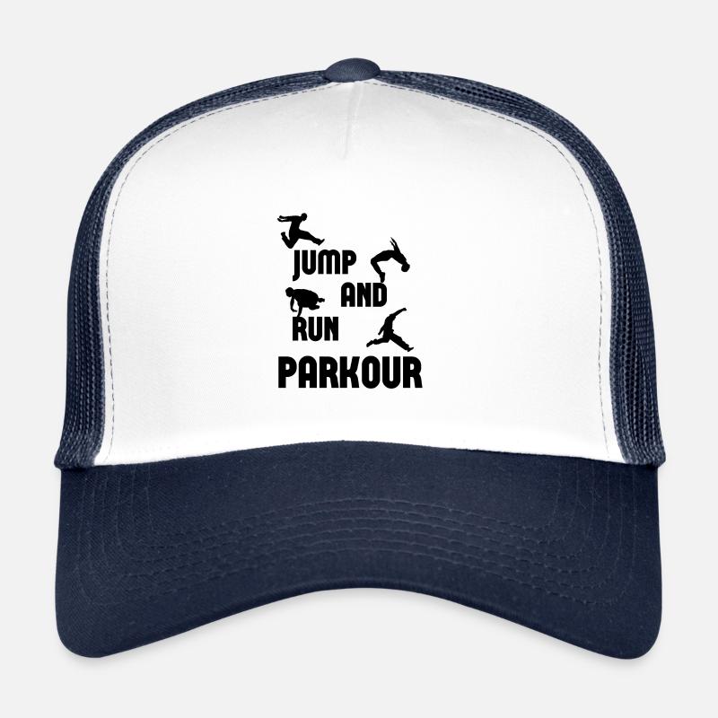 PARKOUR Jump and run gift Trucker Cap