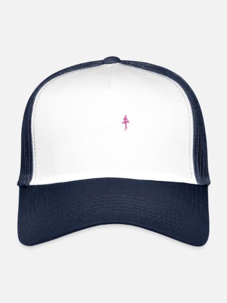 Ballet Dancing - Trucker Cap - white/navy - Front