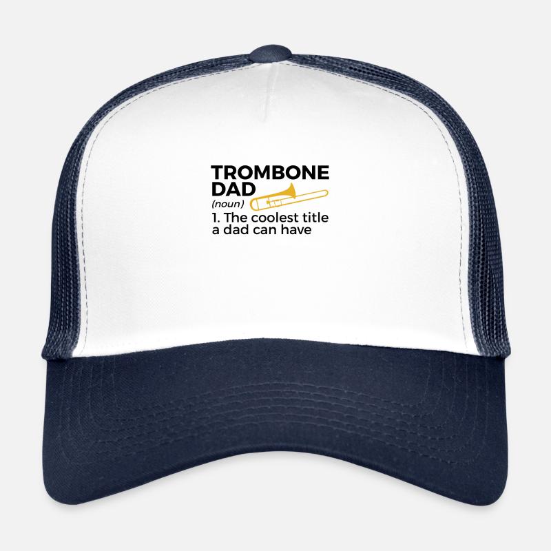 Posaune Musiker Blasmusik Trucker Cap