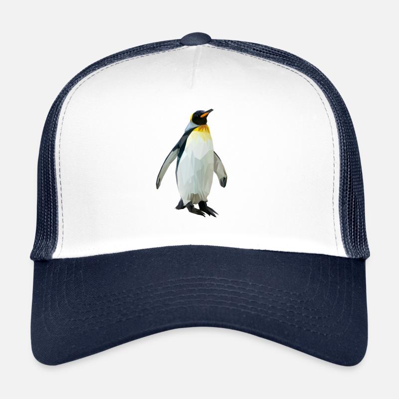 pinguin - Trucker Cap - Weiß/Navy