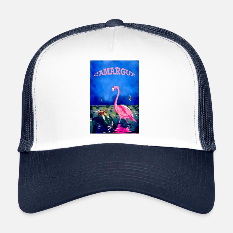 Camargue pink flamingo Trucker Cap