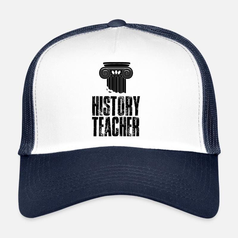 Professeur d’histoire Professeur d’histoire Historien Casquette trucker 