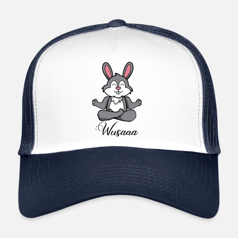 Auszeit Durchatmen Wusaaa Hase Trucker Cap