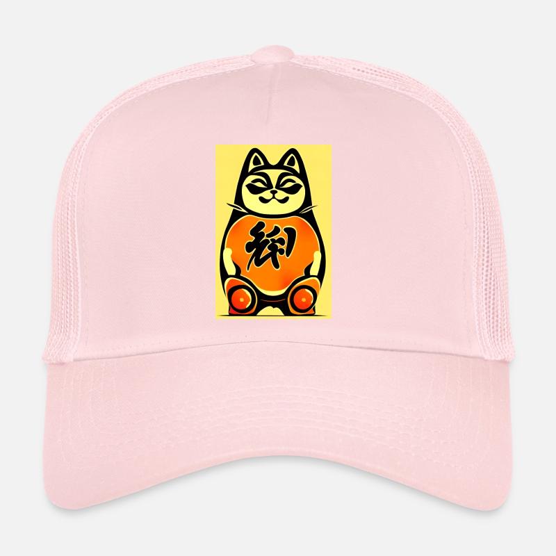 Maneki neko 4 Casquette trucker 