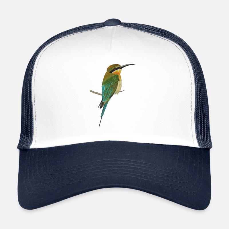 Guêpiers Oiseaux Oiseau de paradis Merops apiaster Casquette trucker 